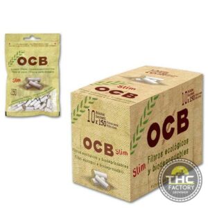 Filtros Ecológicos y Biodegradables OCB Slim (150 Und.)